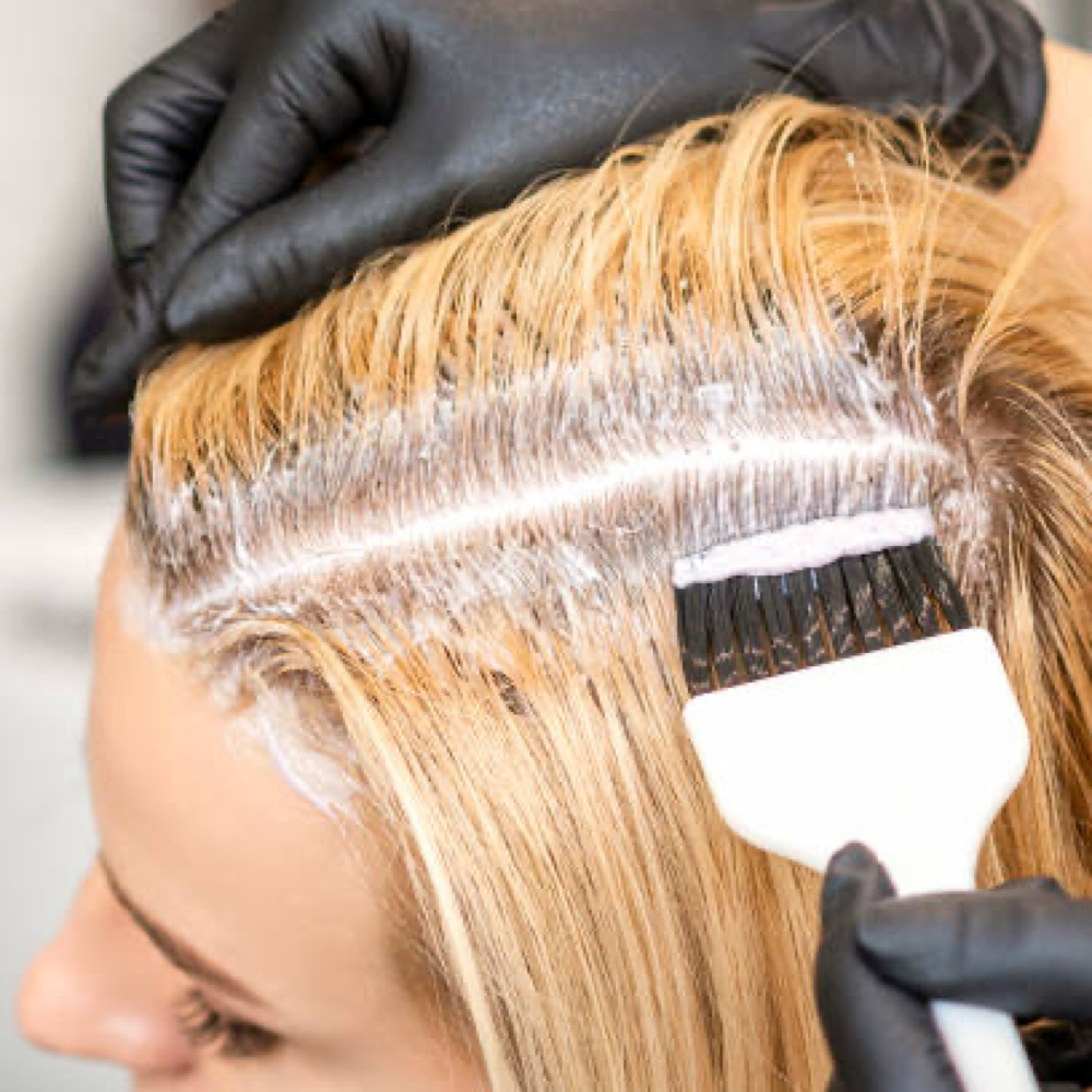 Root Blonding Retouch at The Crown Room Head Spa & Hair Studio in Salem, OR