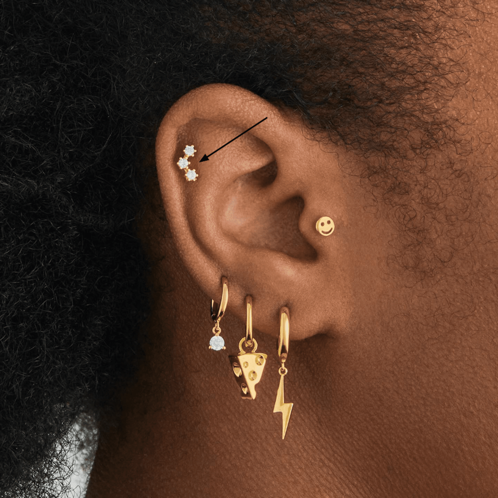 Helix/Cartilage at Dollface Ink & Piercing in Springdale, AR
