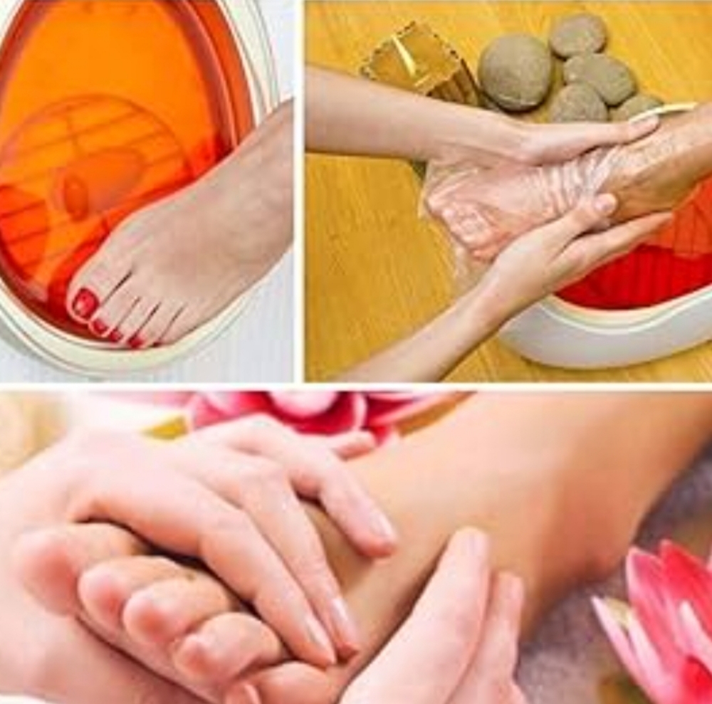 Paraffin Hand And Foot Treatment