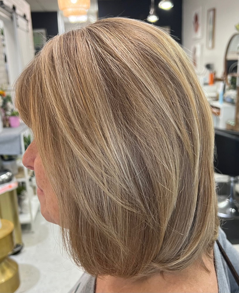 Base And Fringe Foil With Haircut