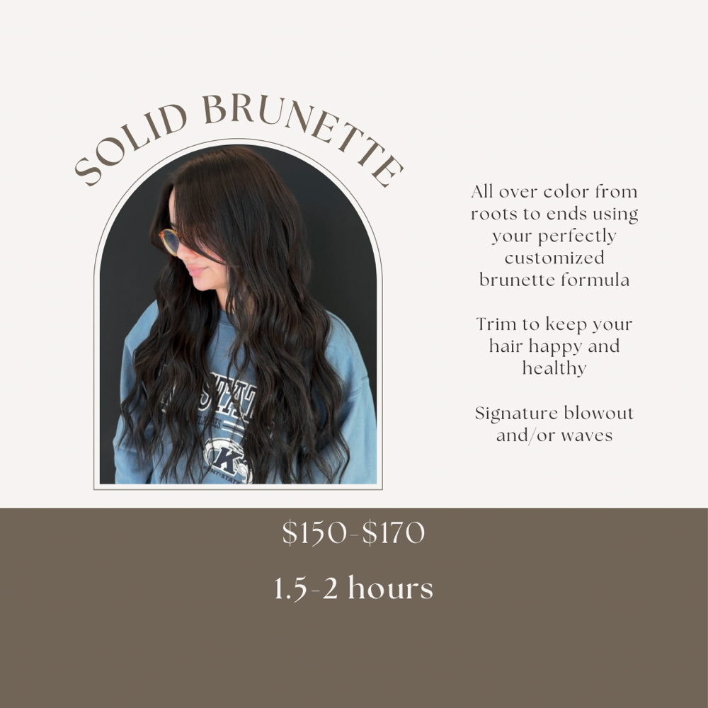 Solid brunette