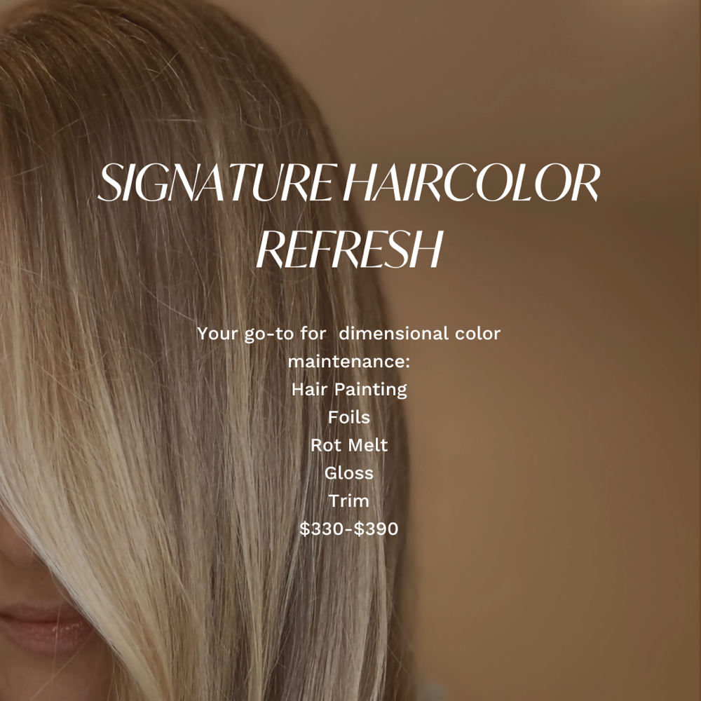 Hair Painting & Dimensional Color
