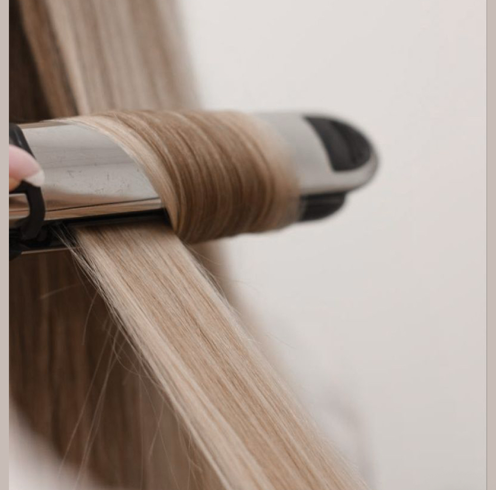 Flat Iron Or Curl (Full Head)