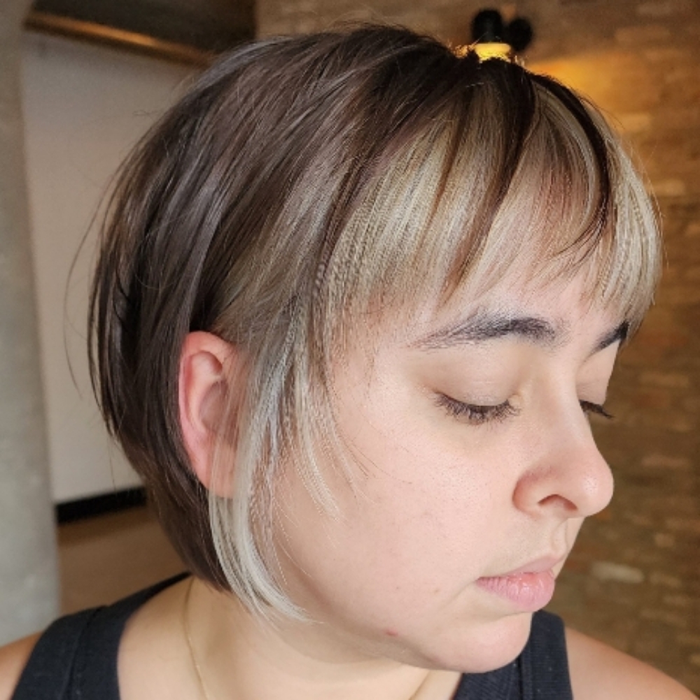 Mini Custom Blonding at The Blunt Colorist in Chicago, IL
