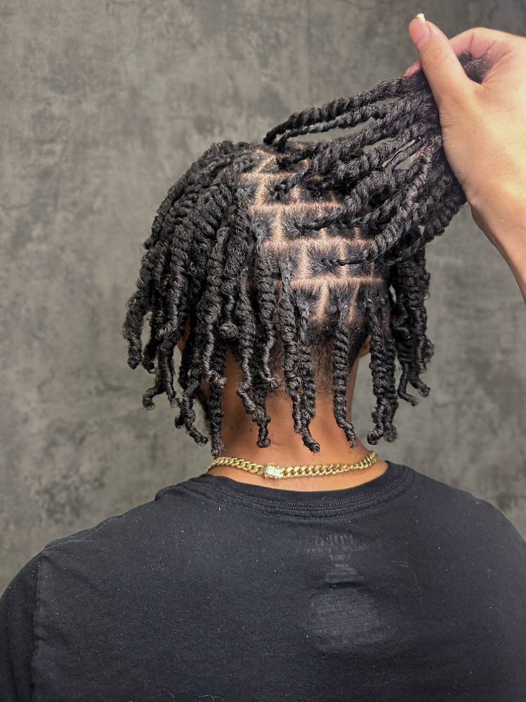 Two Strand Twists at Shakira Stylez in Las Vegas, NV