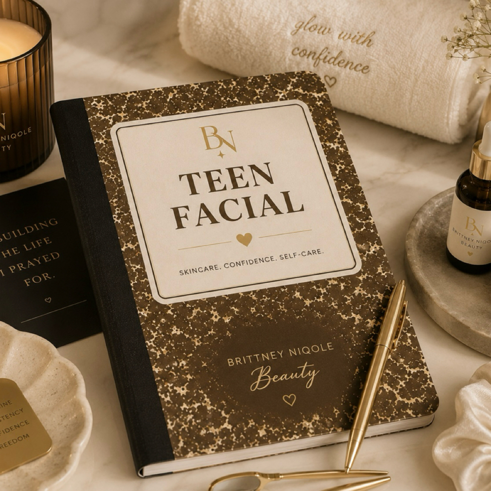 Teen facial (ages 11-19) at Brittney Niqole Beauty in Laurel, MD