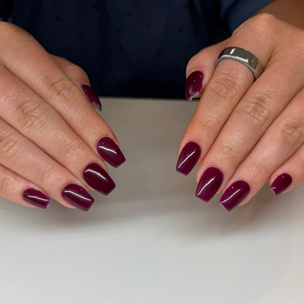 Signature Mani (Solid Color) at Jaidyn Smith in Spanish Fork, UT