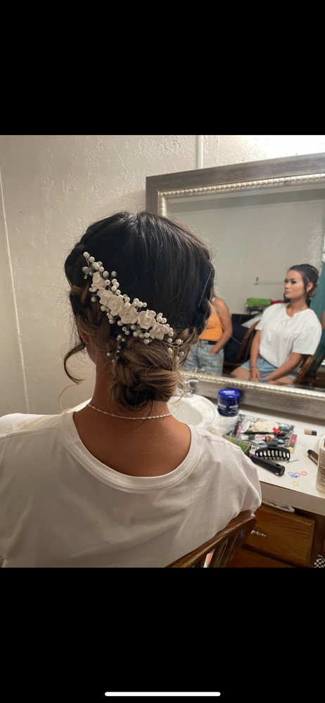 Glam/Hairstyle Combo at Monarch Beauty & Esthetics in Amarillo, TX