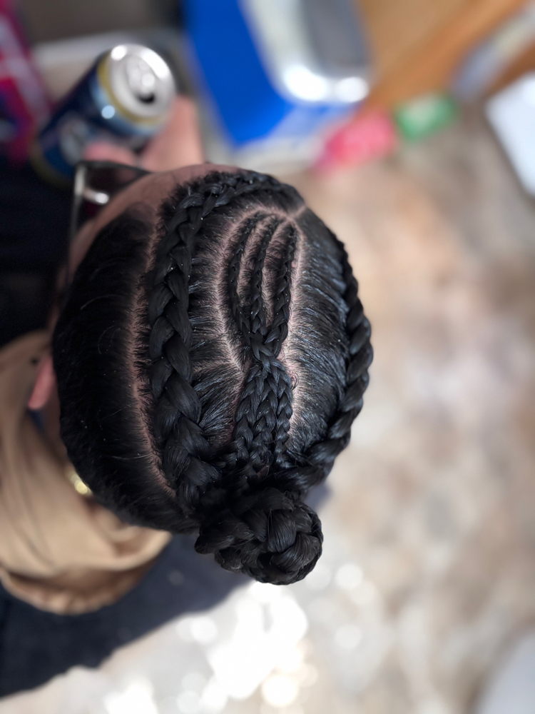 Man Braids With Design at The Island Girl Collection LLC in hinesville, GA