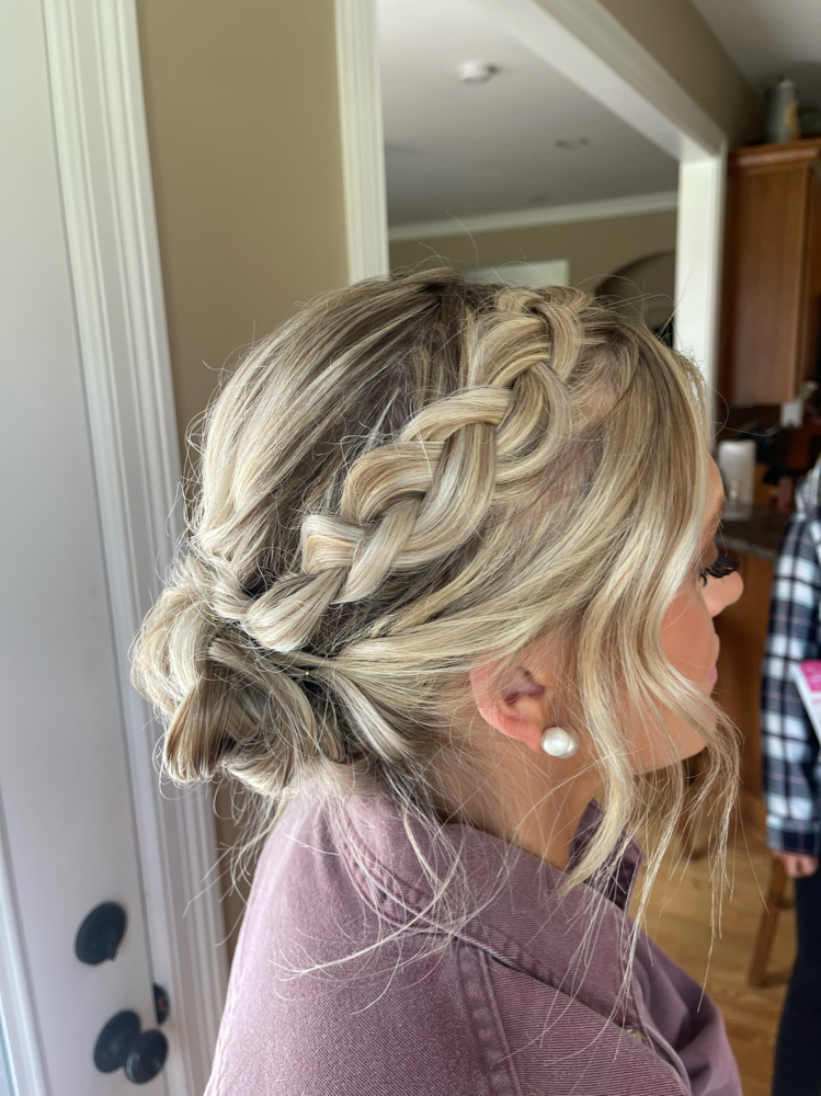special occasion updo/hair style