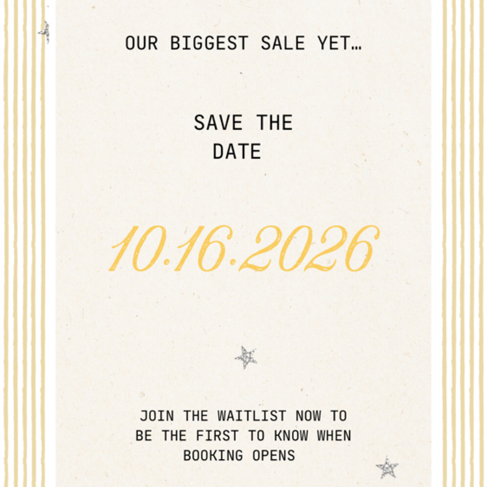 Our biggest sale yet… Coming 10/16 at Honey Bee Waxing Co. in Wilmington, DE