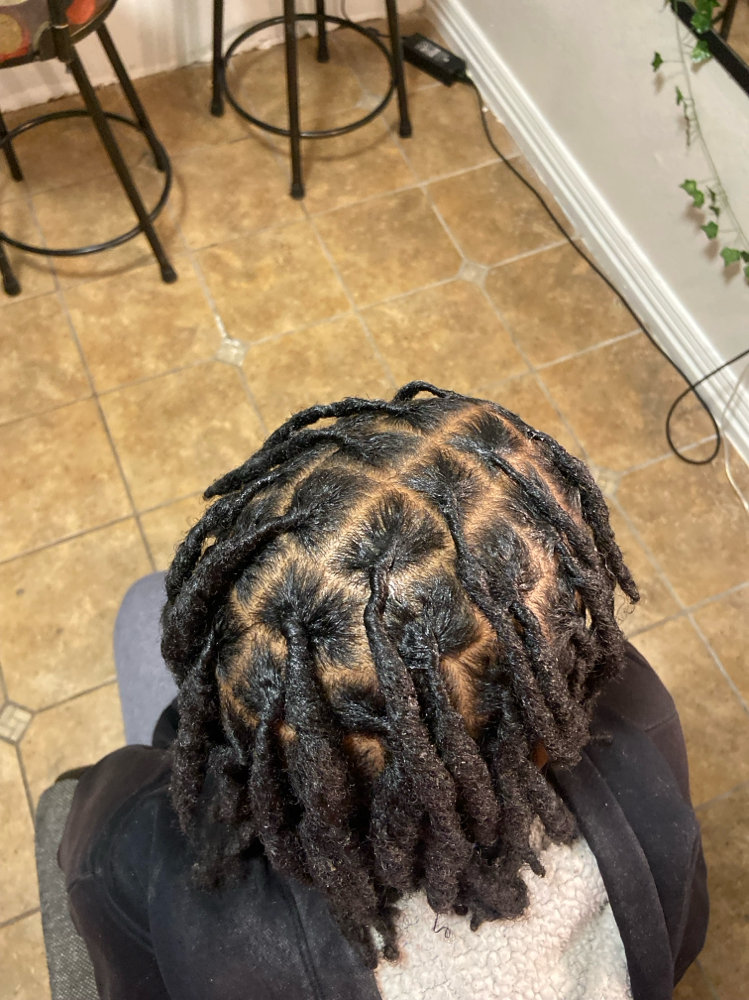 Medium Dreads Retwist