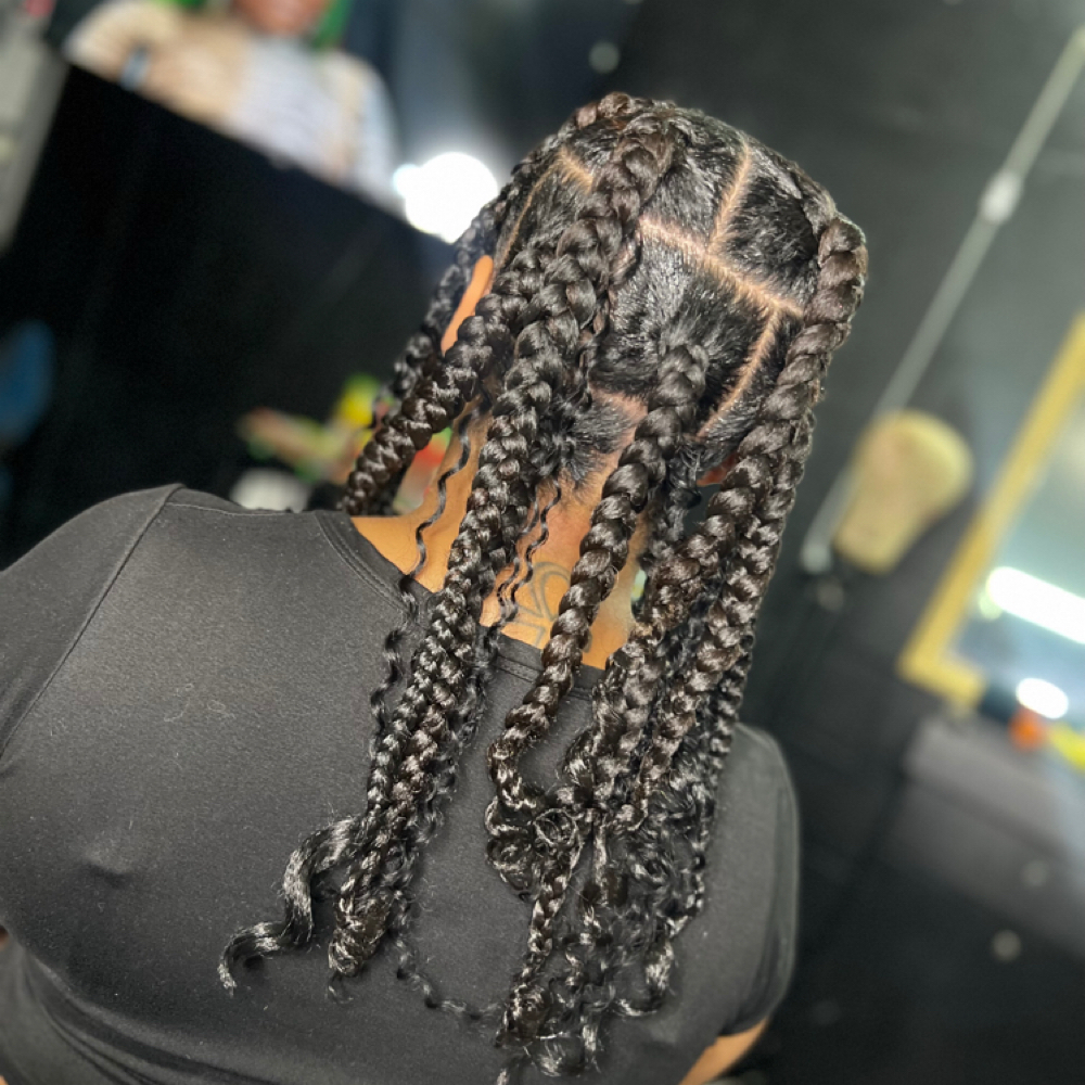 Jumbo Knotless at Aligned Hair & Wig Studio in Snellville, GA