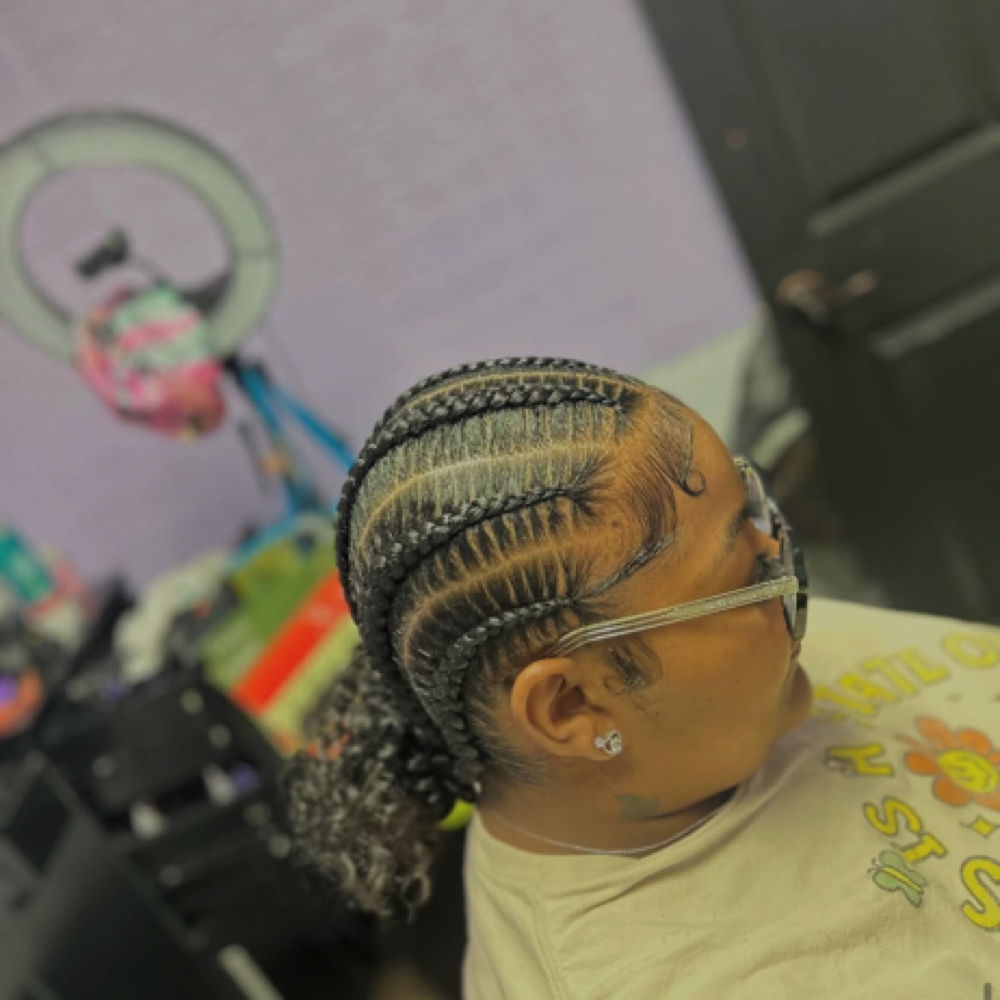 Stitch braids (6) at HairSymphony in Knoxville, TN