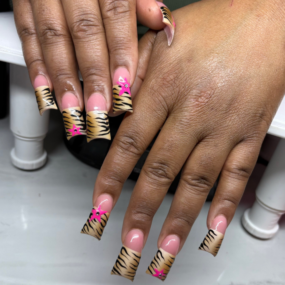 Acrylic Full Set at Rawrkrylix Nail Studio in Lawton, OK