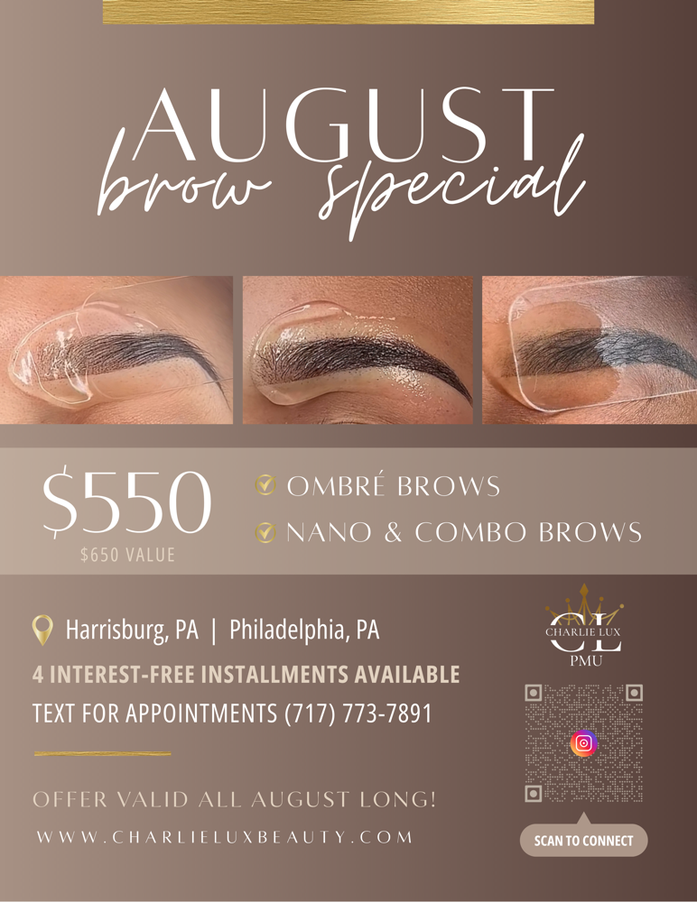 Ombre Brows (Virgin Brows)