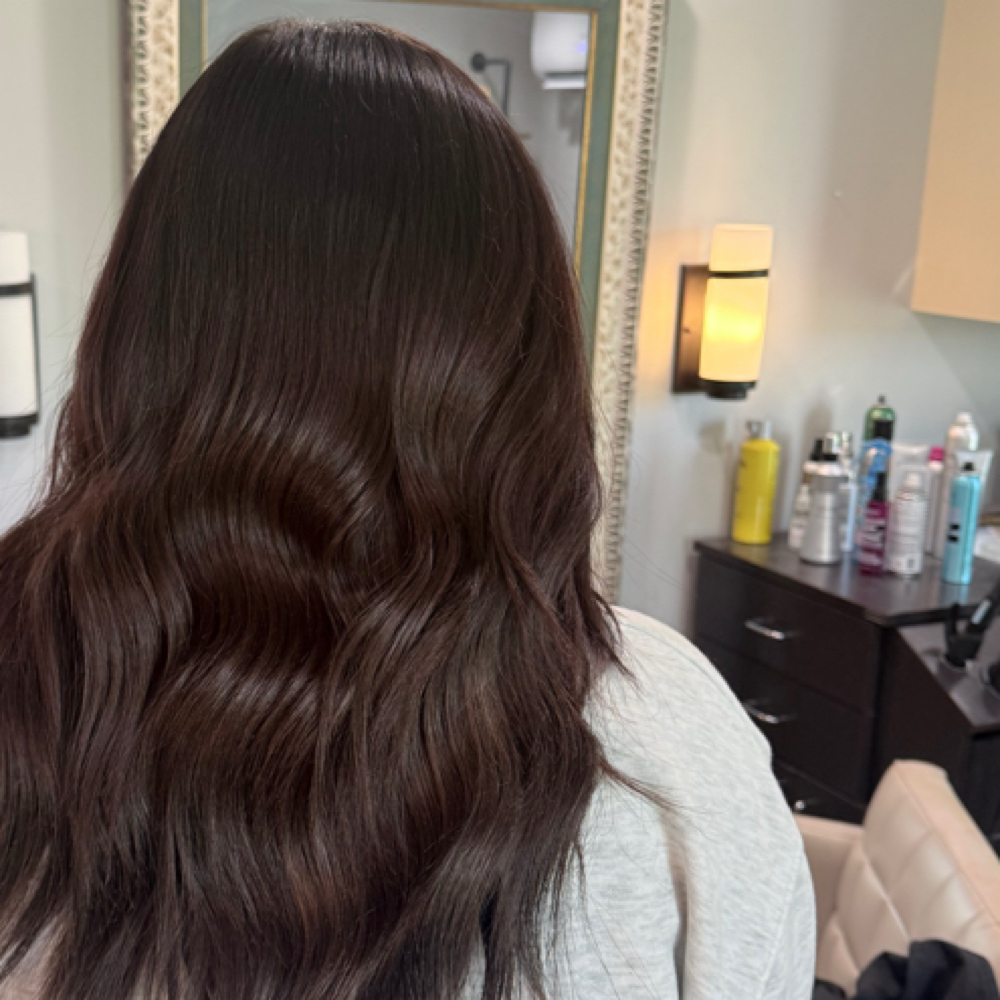 All over color at Crown Jewel Salon & Co. in Knoxville, TN