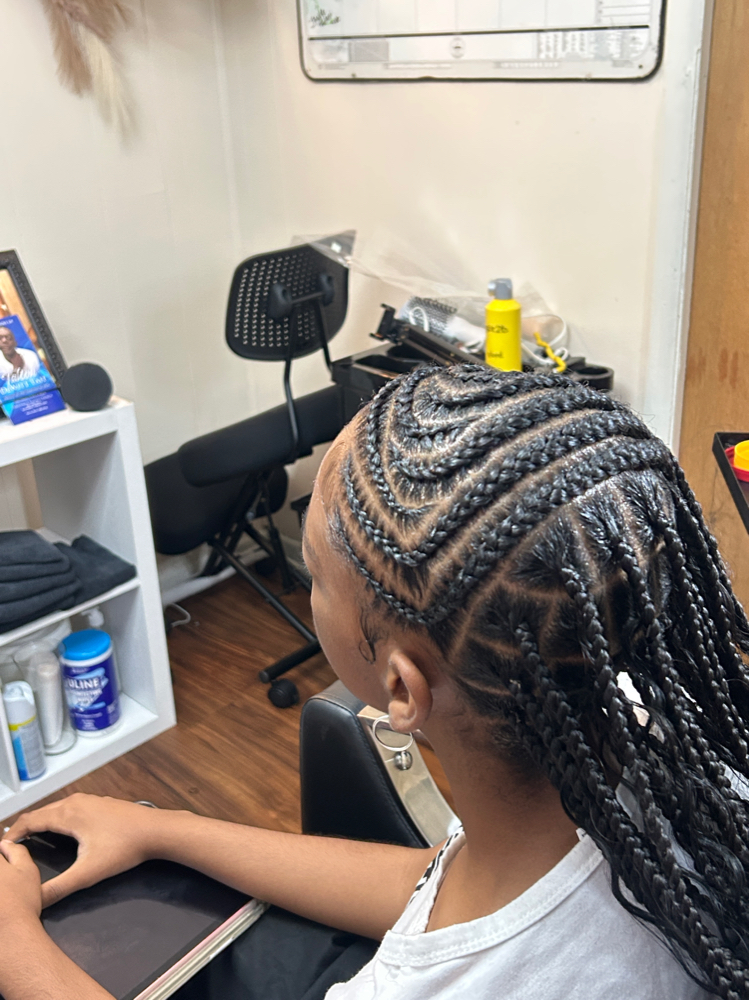 Fulani Meduim at Styled By Tee in Birmingham, AL