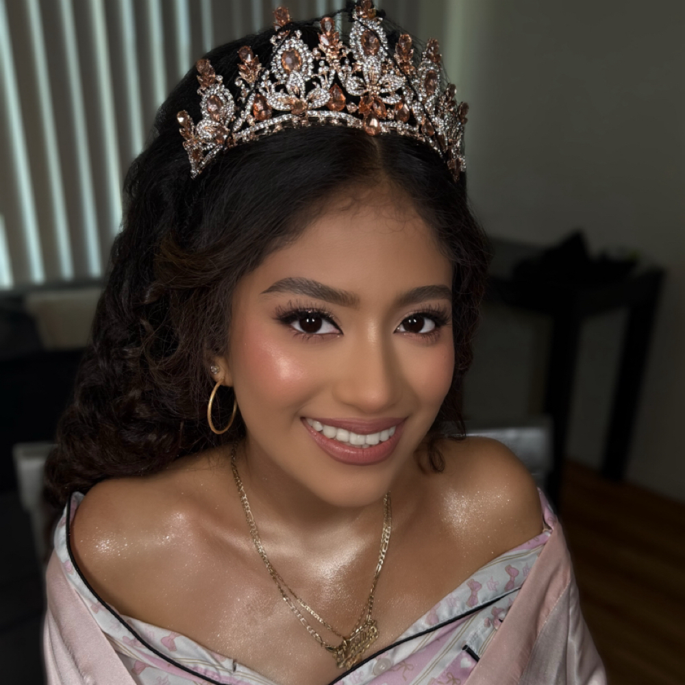 Quince Trail🎀👑 at Xiomara Ramirez Beauty in Chula Vista, CA