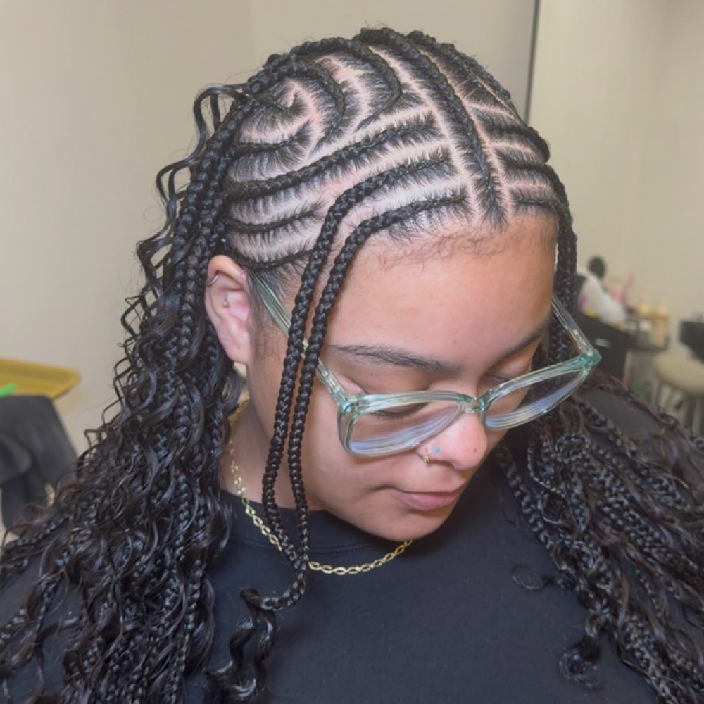 Fulani Braids at Shakira Stylez in Las Vegas, NV