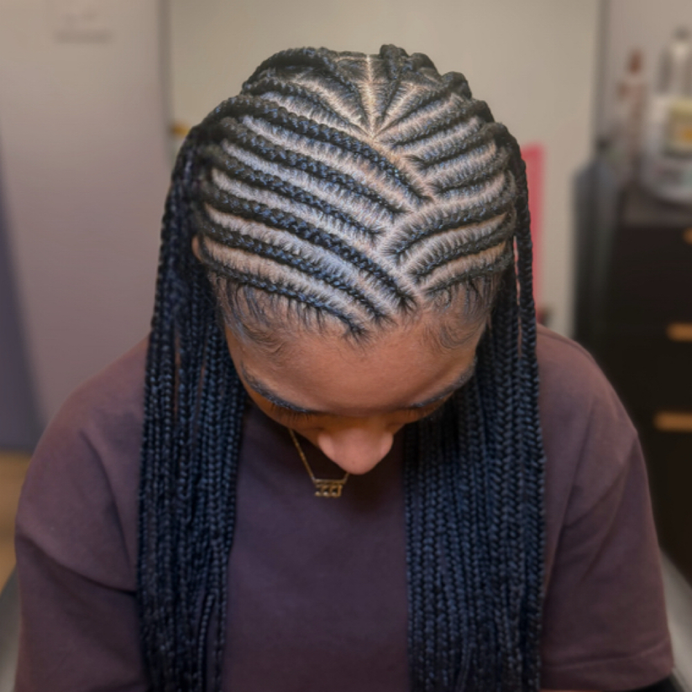 Fulani Braids at Shakira Stylez in Las Vegas, NV