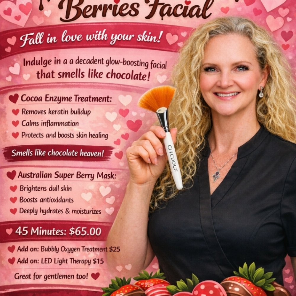 Chocolate Covered Berry Facial $65