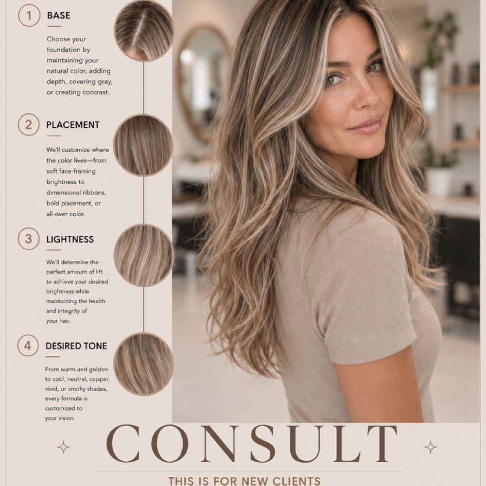 New Client Consultation at Jenn Rose -Hair Artistry- in Victorville, CA