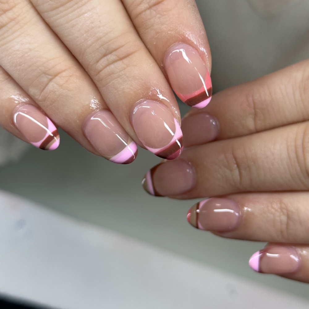 Acrylic Fill Short at western glam salon in Bedford, IN