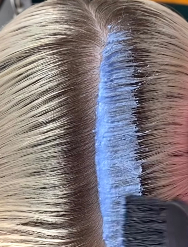 Root Bleach and Tone 4-7 Week