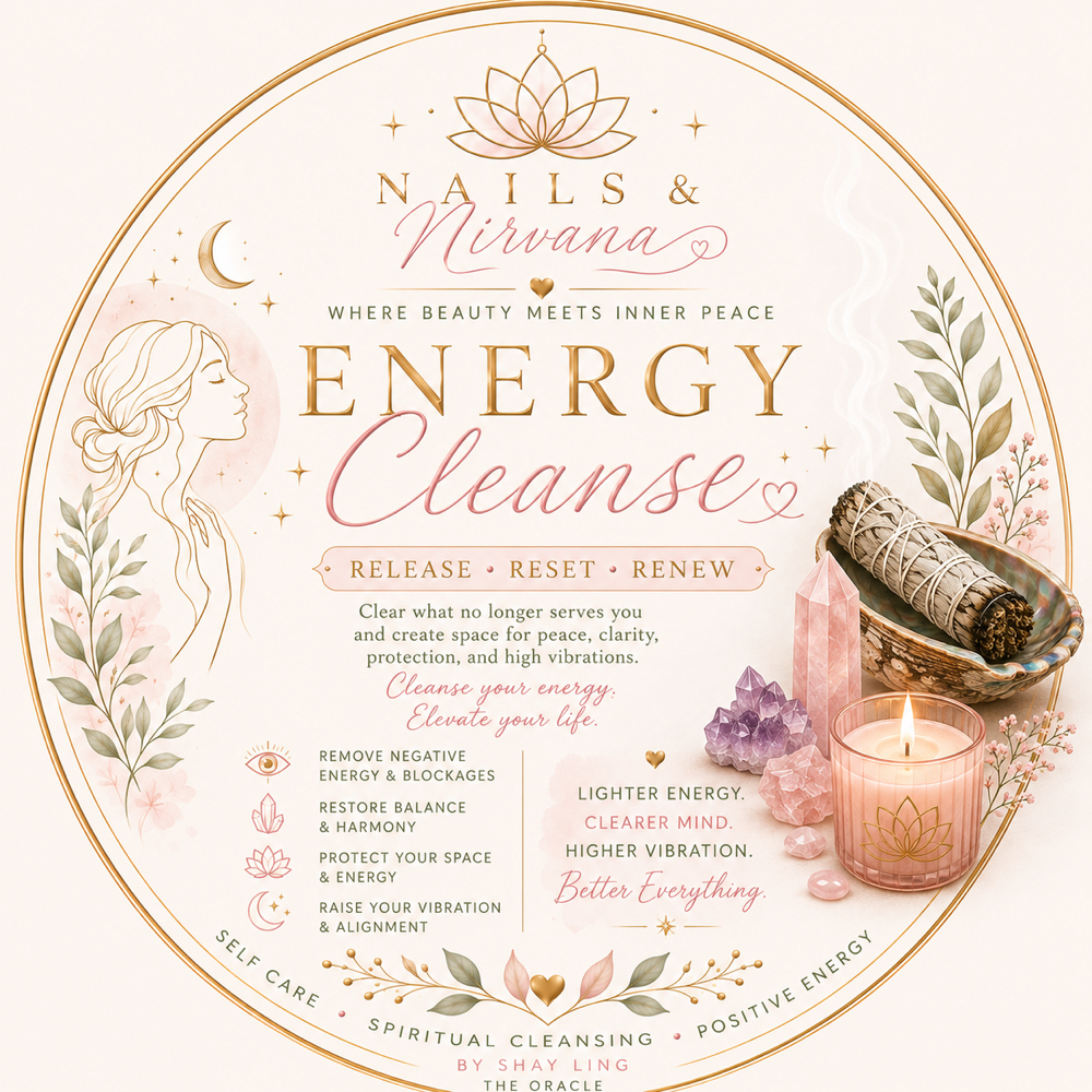 Protect Your Peace Energy Cleanse ✨ at Nails & Nirvana in Raleigh, NC