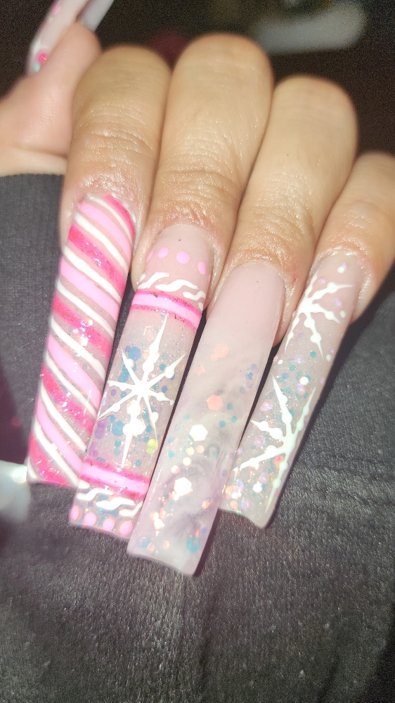 2XL FULL SET at Tea Time Nails in Merced, CA