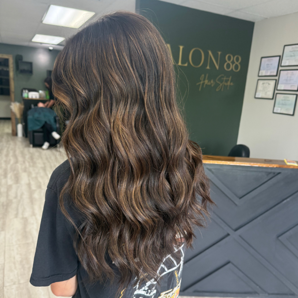 Partial Foils at Salon88HairStudio in Pleasant Hill, IA