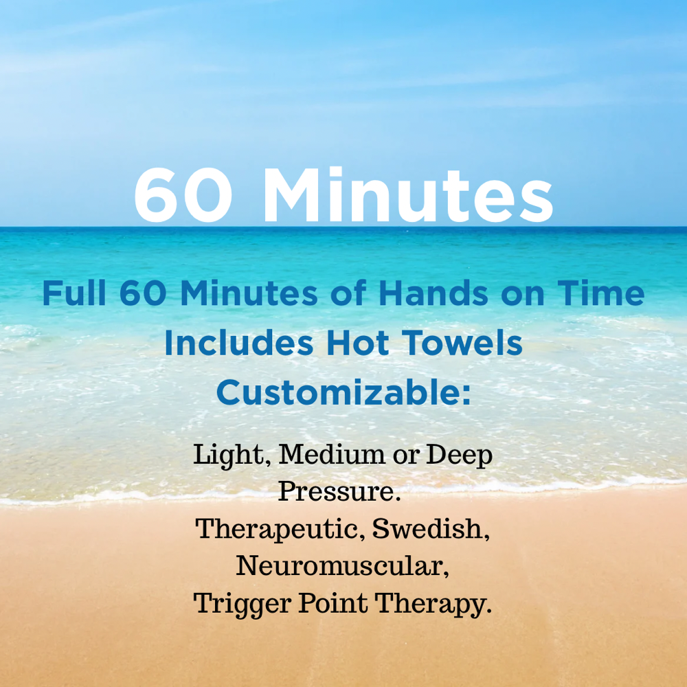 60 Minute Customizable Massage