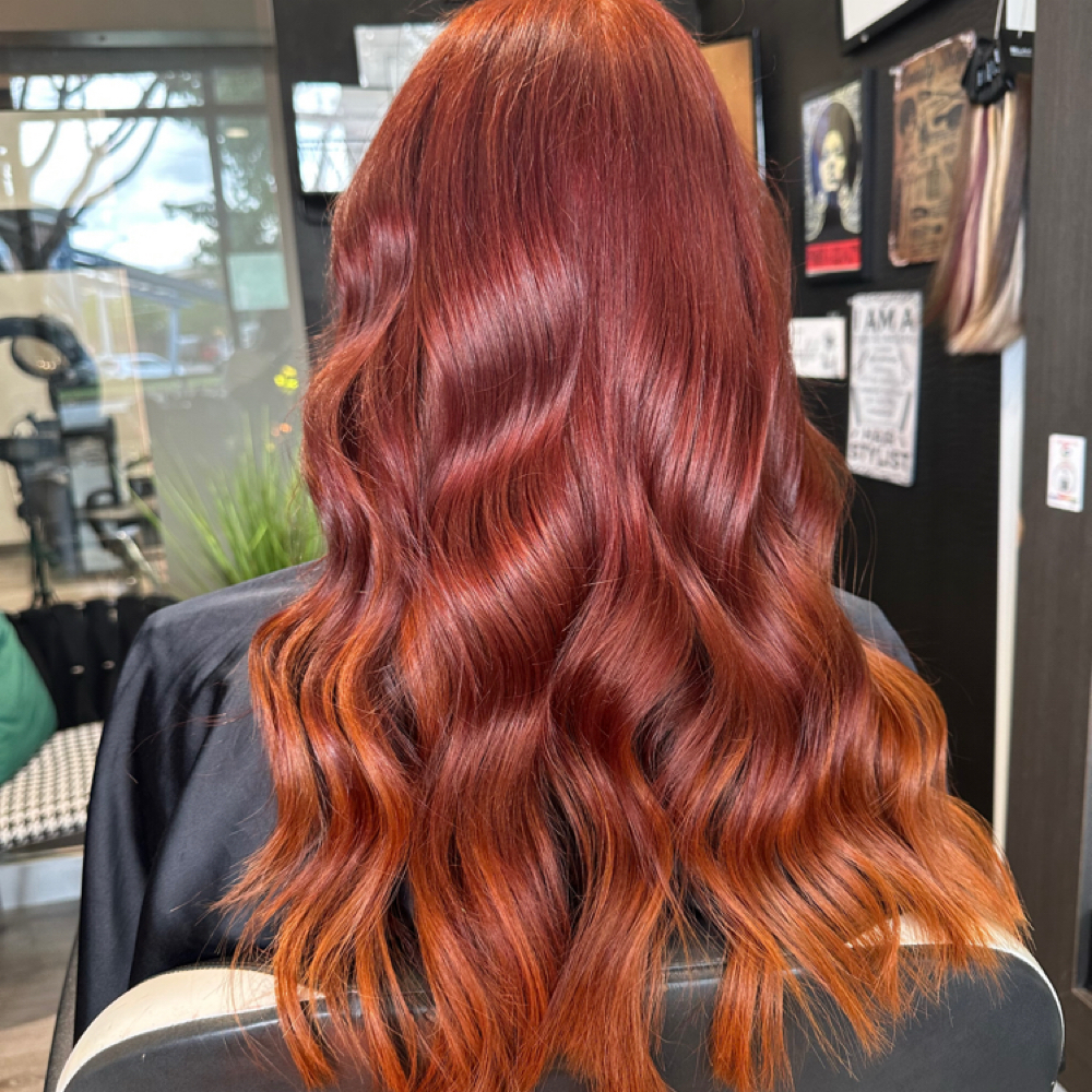Volume Weft install & style at Created By Christi in Atlanta, GA