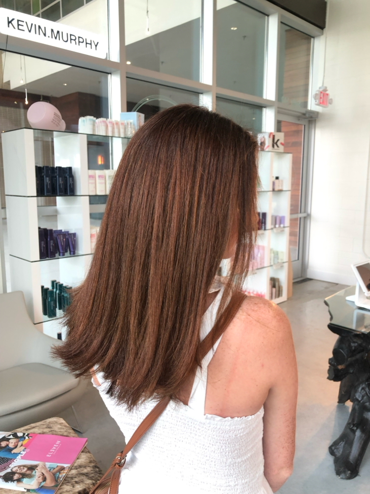 Color Root Retouch W/ Blowdry