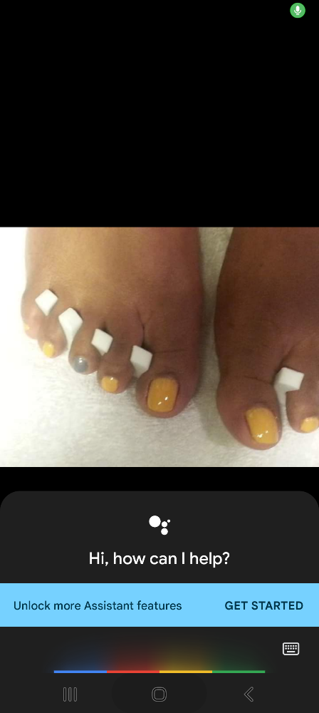 Loving Me A Pedi