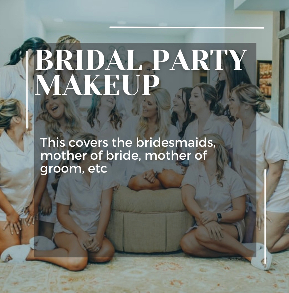 Bridal Party Makeup