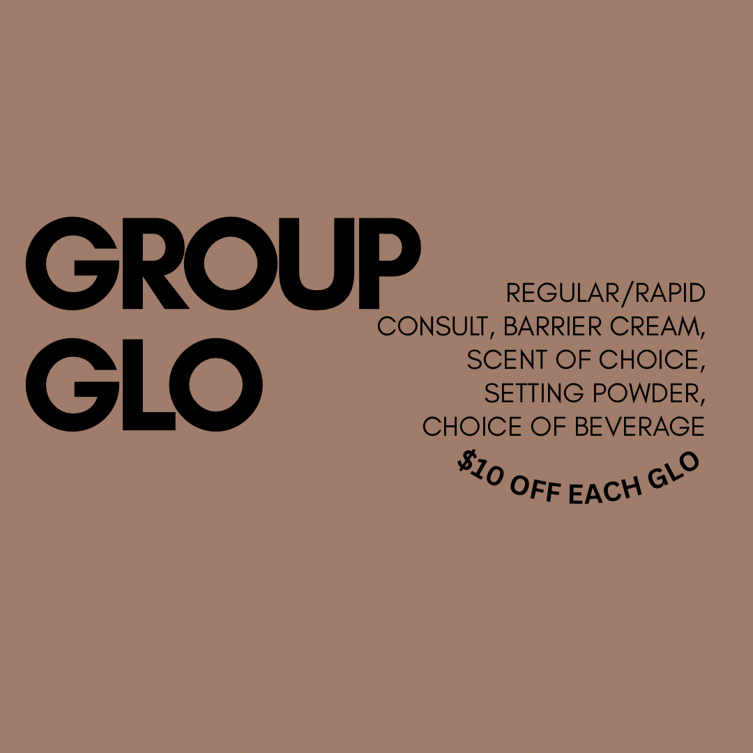 Group Glo at Glo Inside Out Spray Tans in Fayetteville, NC