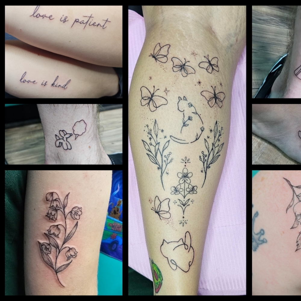 Multiple People Same Day 3 Ppl + at Angelic Ink in Wyandotte, MI