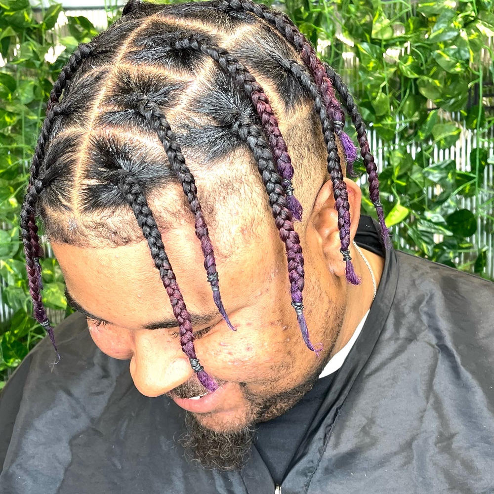 Mens Braids (Partial) at HAUS OF JAYLA in Murfreesboro, TN