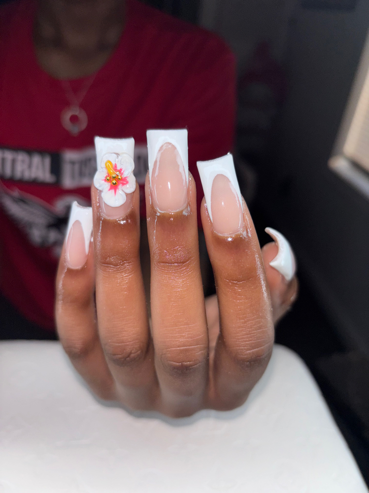 French tip full set
