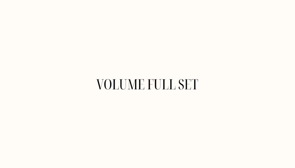 Volume Full Set