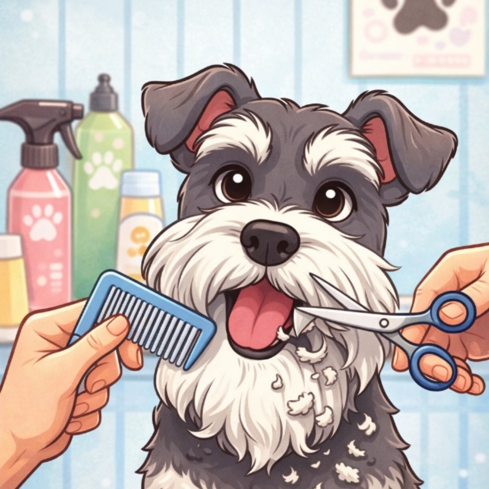 Bath + FfF at Salty Paws Pet Spa with Sam in North Bend, OR