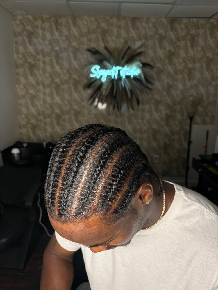 Mens Cornrows Luxe