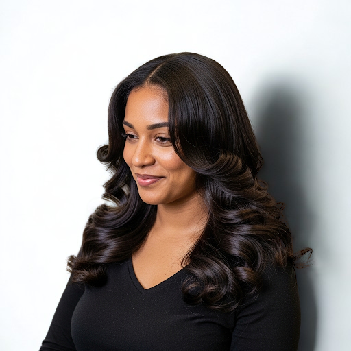 Signature Silk Press & Curl
