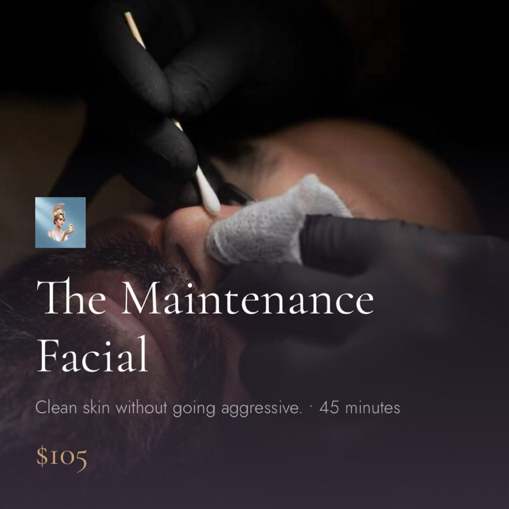 Mens Maintenance Facial at Athena's Glow in Issaquah, WA