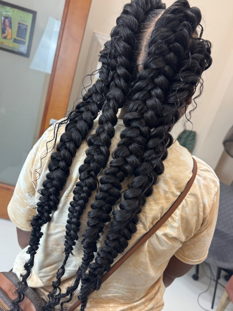 4 Buttergly Braids