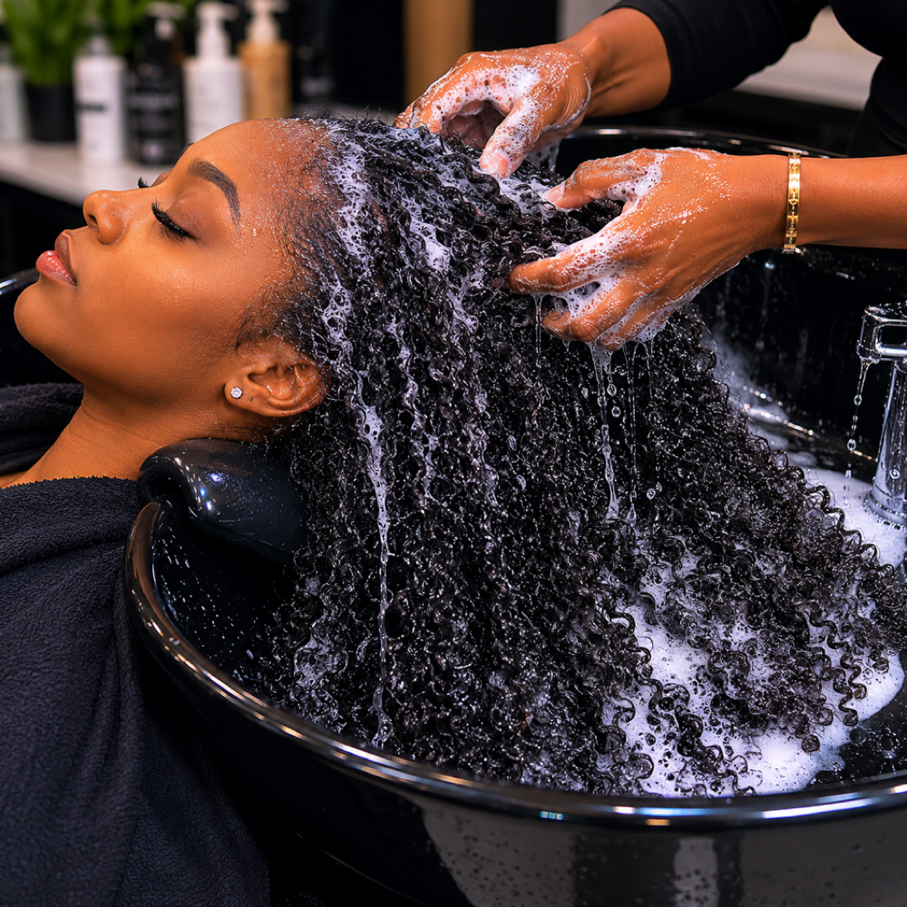 WASH AND BLOW DRY