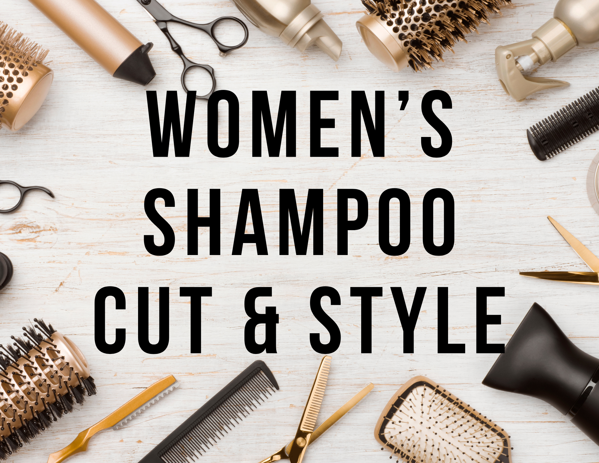 Women's Shampoo Cut & Style