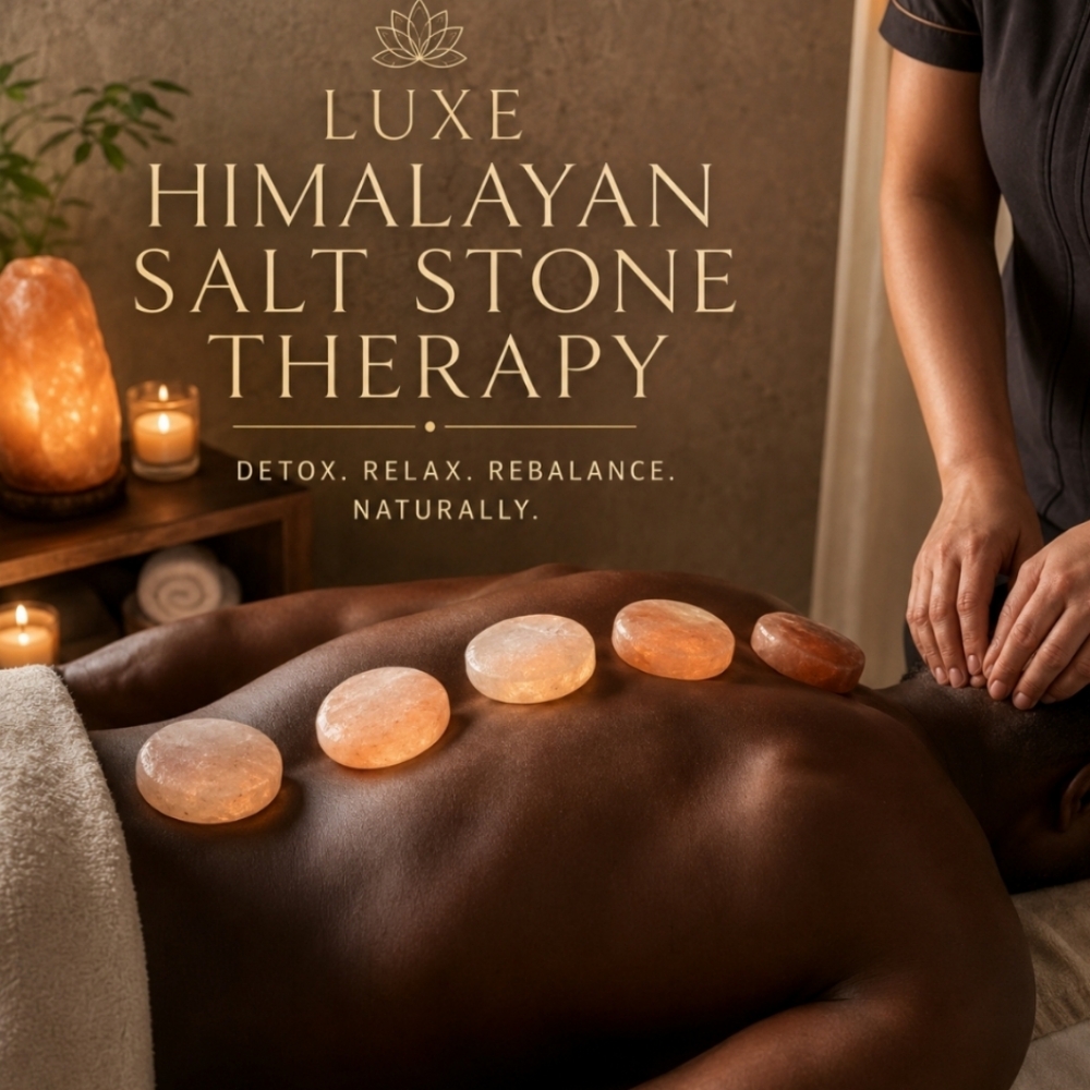 Luxe Himalayan Salt Stone Therapy at Heavenly Utopia Day Spa in Englewood, NJ